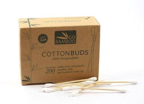 Go Bamboo - Bamboo Tip Cotton Buds 200 pack