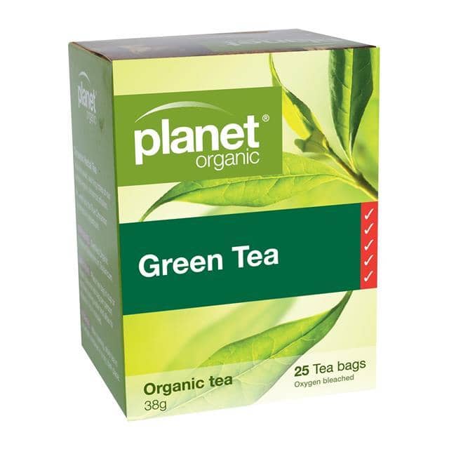 Planet Organic - Herbal Tea Bags - Green Tea (25 Pack)