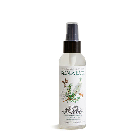 Koala Eco - Natural Hand and Surface Spray - Lemon and Tea Tree (125ml)