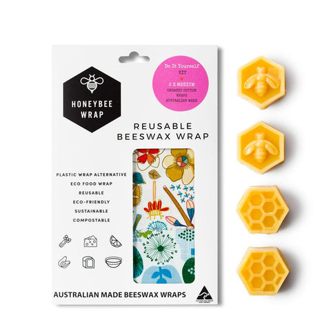 Honeybee Wrap DIY 蜂蜡包裹套装 - 中号