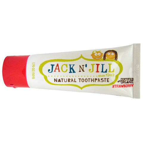 Jack N' Jill - Natural Children's Toothpaste - Strawberry (50g)