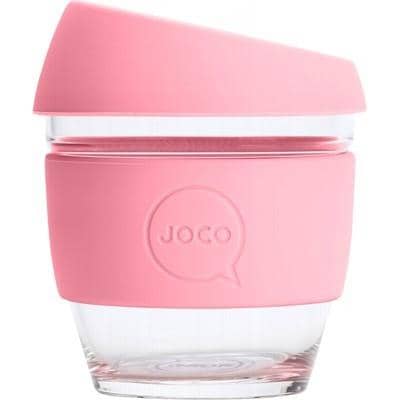 JOCO - Reusable Glass Cup - Strawberry (Extra Extra Small 4oz/118ml)
