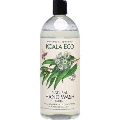 Koala Eco - Natural Hand Wash - Lemon, Eucalyptus, and Rosemary (1L)