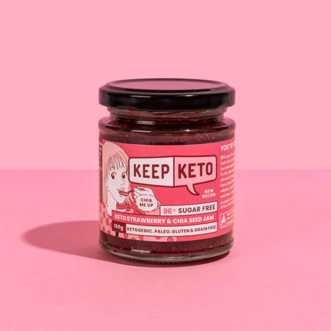 Keep Keto - Strawberry and China See Jam (190g)
