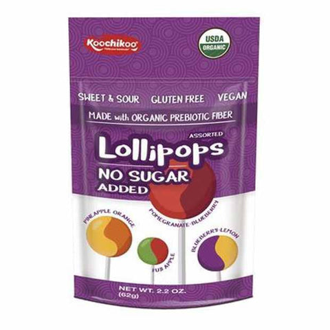 Koochikoo - Organic Lollipop - Assorted Flavours (10 pack)
