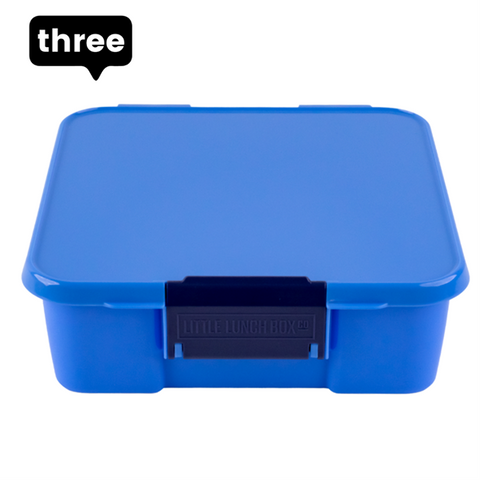 Little Lunch Box Co Bento Three Compartment - Blueberry