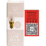 Luvin Life - Himalayan Salt Lamp Bulb - 12 Watt (single Bulb)