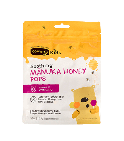 Comvita - Soothing Manuka Honey Pops UMF10+ - 3 Flavours (15 Pack)