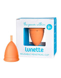 Lunette Menstrual Cups - Orange Model 2