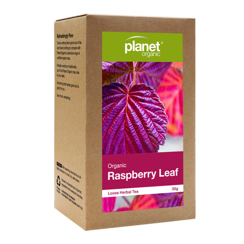 Planet Organic - Loose Leaf Herbal Tea - Raspberry Leaf (35g)