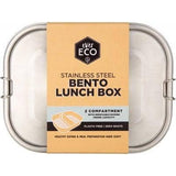 Ever Eco - Stainless Steel Bento Lunch Box - 2 Compartment with Removable Divider (1.4L)