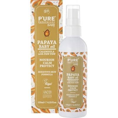 P'ure Papayacare - Papaya Baby Oil (125g)