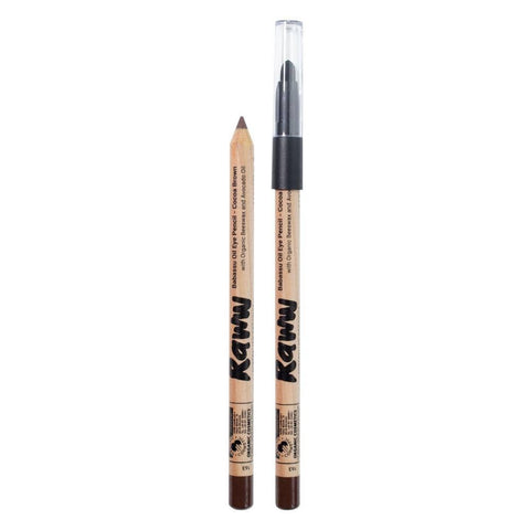 Raww - Babassu Oil Eye Pencil - Cocoa Brown (1.1g)
