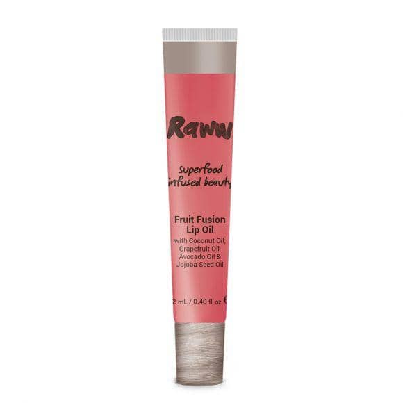 Raww - Fruit Fusion Lip Oil - Peach Snap (12ml) (OLD PACKAGING)