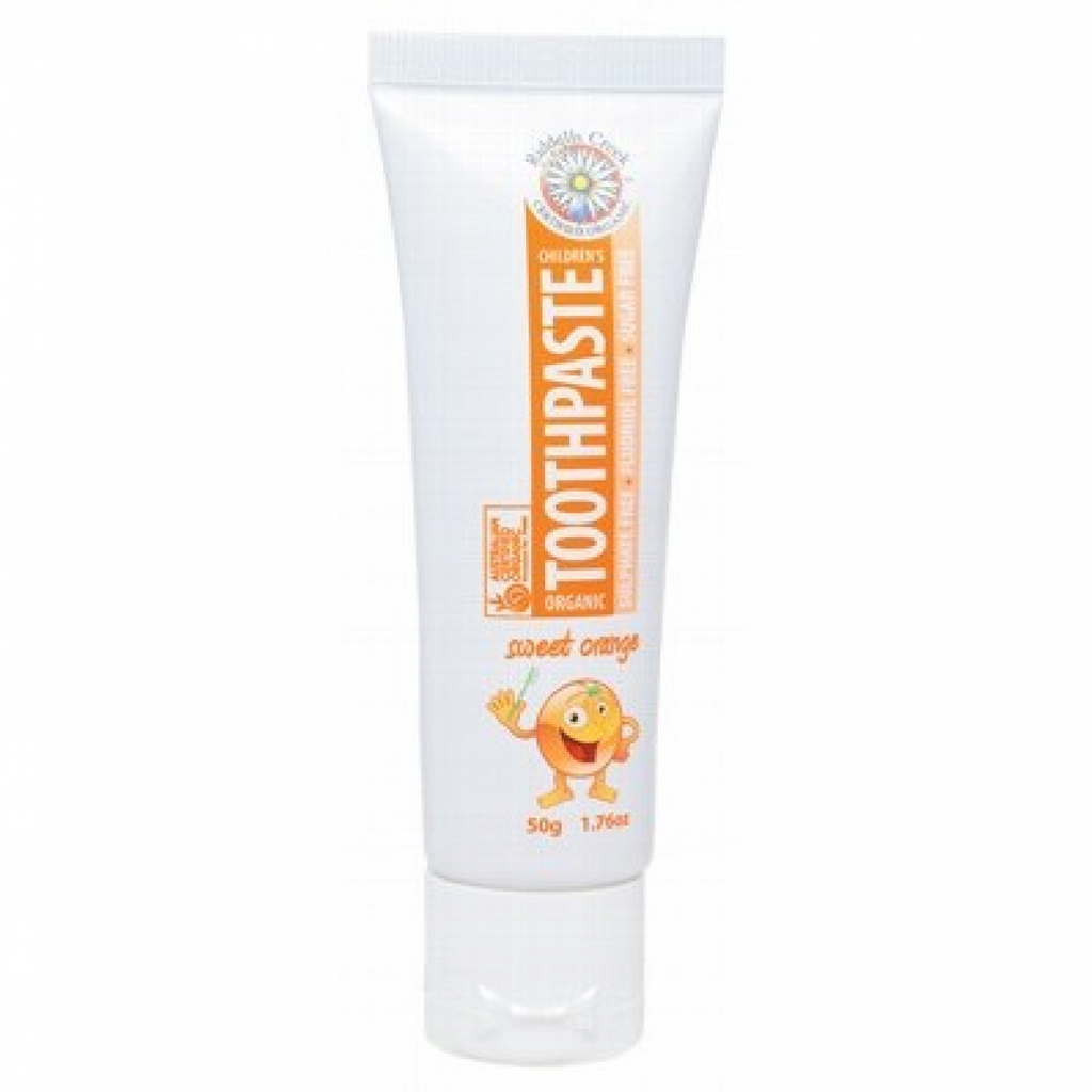 Riddells Creek - Certified Organic Children's Toothpaste - Sweet Orange Flavour (50g)