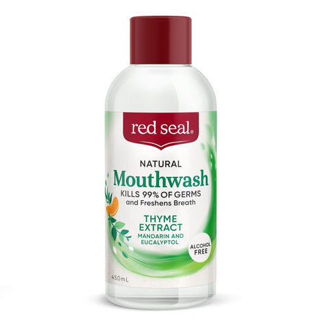 Red Seal - Natural Mouthwash - Thyme Extract (450ml)