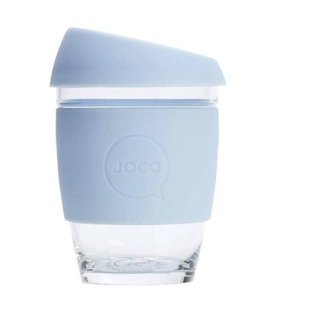 JOCO - Reusable Glass Cup - Vintage Blue (Regular 12oz)