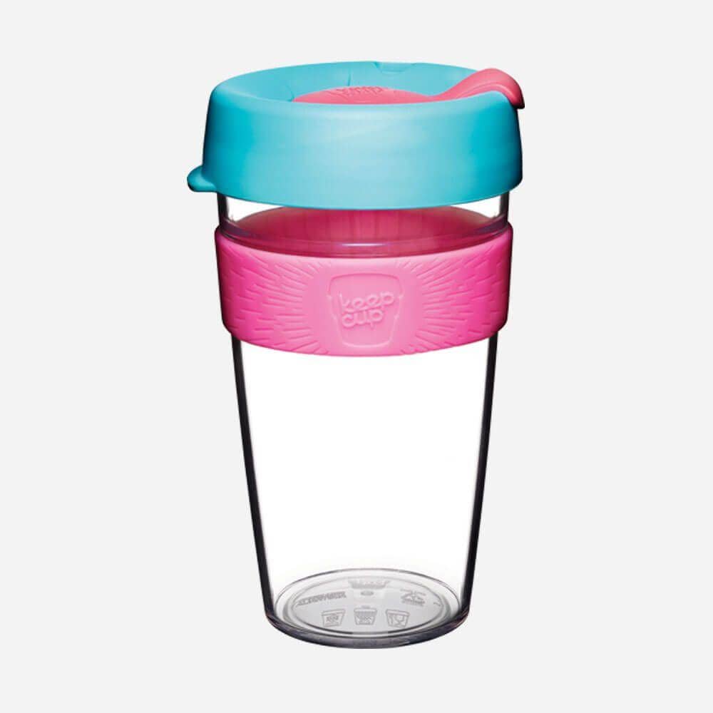 KeepCup - 透明原创咖啡杯 - 光芒四射 (16 盎司)