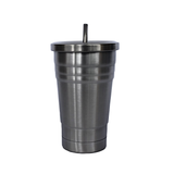 Bare & Co. - Kids Insulated Drink Tumbler - Silver (250ml)