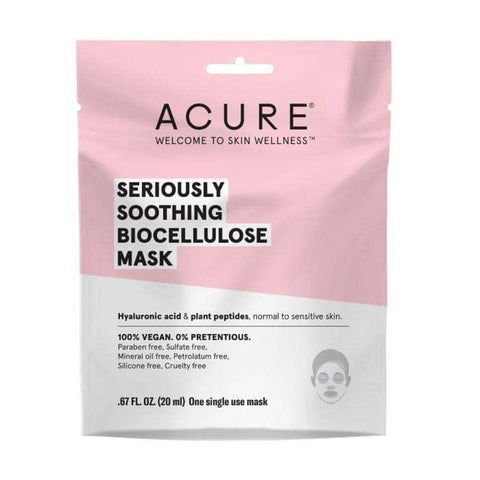 ACURE - Seriously Soothing Biocellulose Mask (20ml)