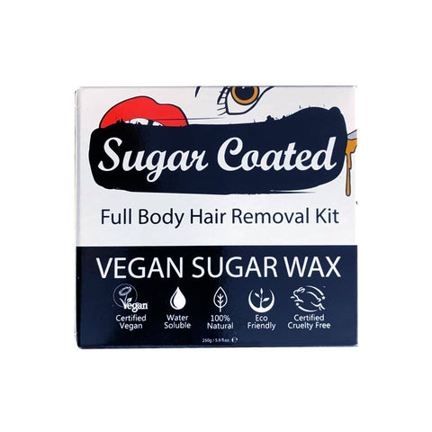 Sugar Coated Wax - Full Body Hair Removal Kit (250g)