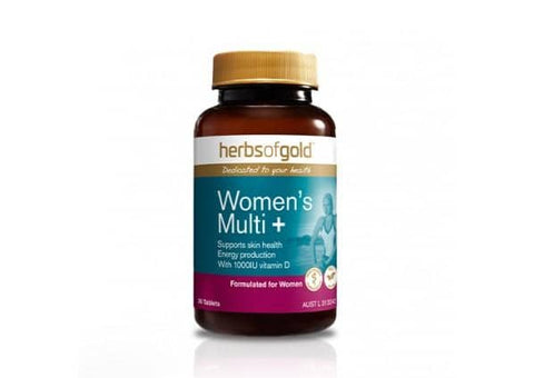 Herbs of Gold - Women's Multi + (30 tablets)