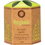 Organic Goodness - Natural Soy Wax Candle - Patchouli Vanilla (200g)
