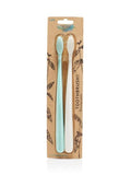 The Natural Family Co. - Bio Toothbrush - Rivermint & Ivory Desert Twin Pack