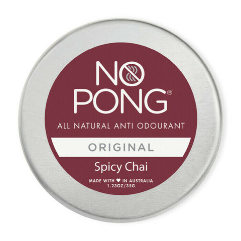 No Pong - Original Deodorant - Spicy Chai (35g)