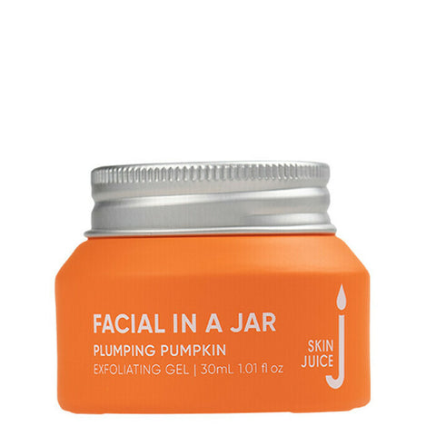 Skin Juice - Facial in a Jar - Plumping Pumpkin Exfoliating Gel (30ml)