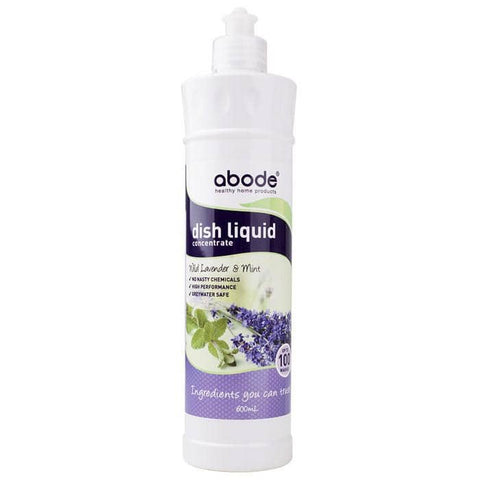 Abode - Natural Dishwashing Liquid - Lavender and Mint (500ml)
