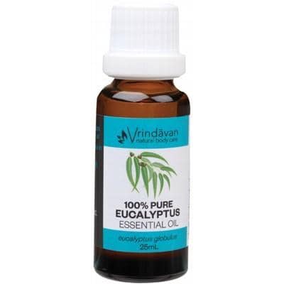 Vrindavan - 100% Pure Essential Oil - Eucalyptus (25ml)