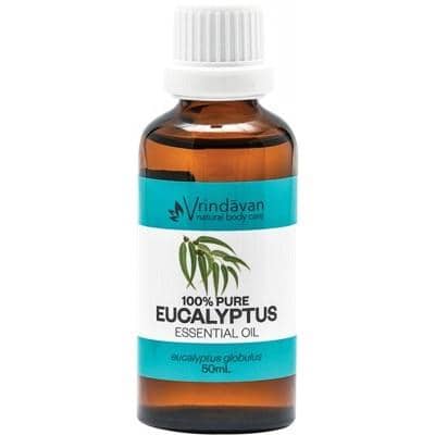 Vrindavan - 100% Pure Essential Oil - Eucalyptus (50ml)