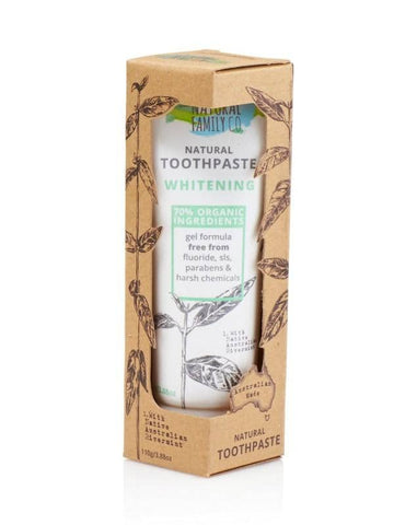 The Natural Family Co. - Natural Toothpaste - Whitening (100g)