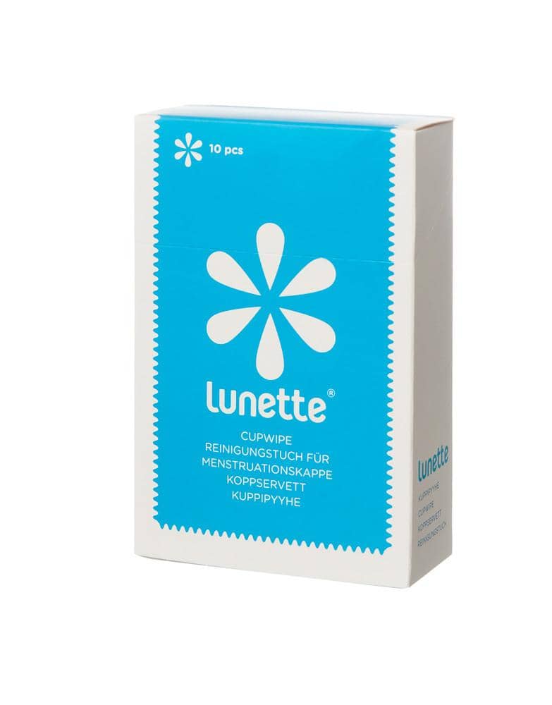 Lunette - Menstrual Cup Disinfecting Wipes (10 pack)