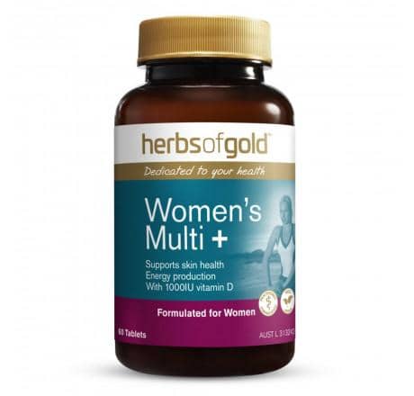 Herbs of Gold - Women's Multi + (60 tablets)