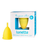 Lunette Menstrual Cups - Lemon Model 2