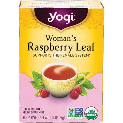 Yogi - Womans Raspberry Leaf Tea (16 Teabags)