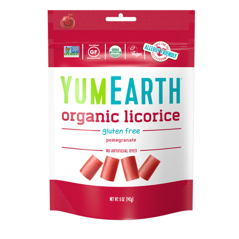 YumEarth - Organic Licorice - Pomegranate (142g)